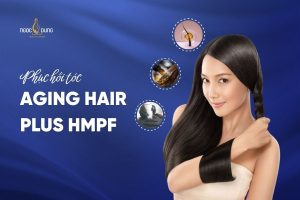 Phục hồi tóc AGING HAIR PLUS HMPF: Giải pháp cho mái tóc dày khỏe