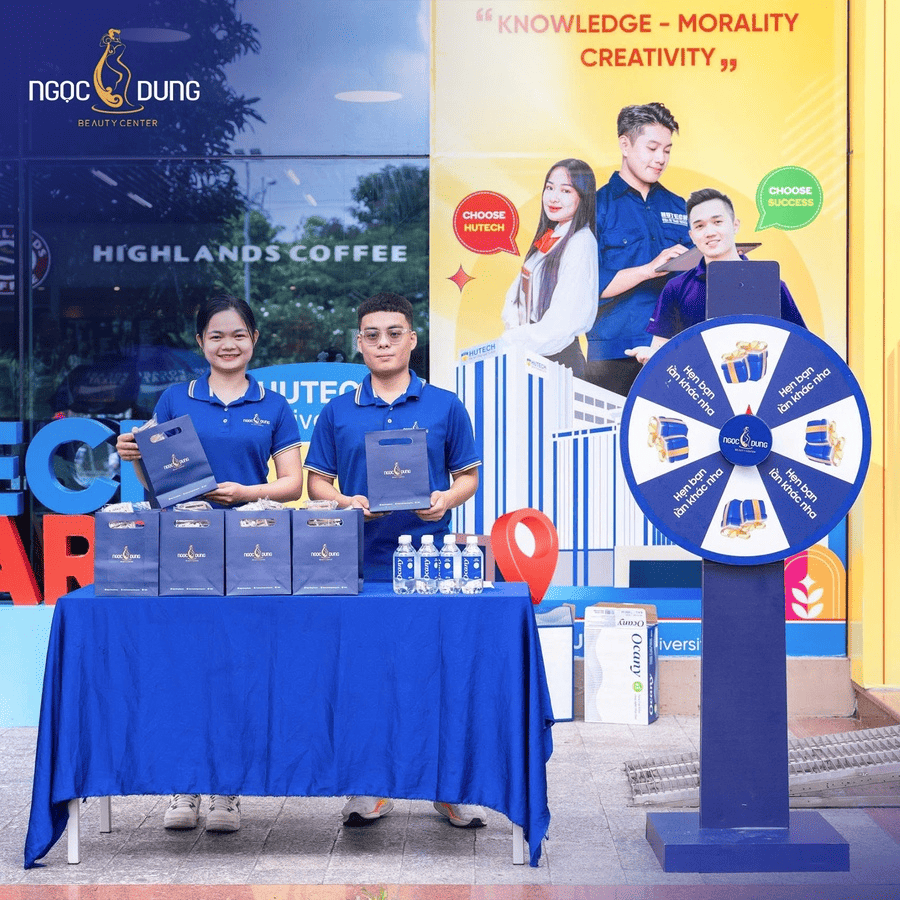 Ngọc Dung đồng hành cùng Hội Thao HUTECH 2025