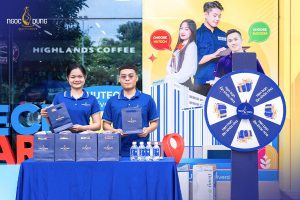 TMV Ngọc Dung lan tỏa năng lượng & sắc đẹp tại Hội thao HUTECH 2025