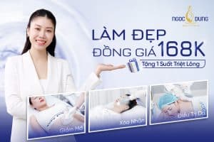 Ưu đãi đồng giá 168K tháng 5