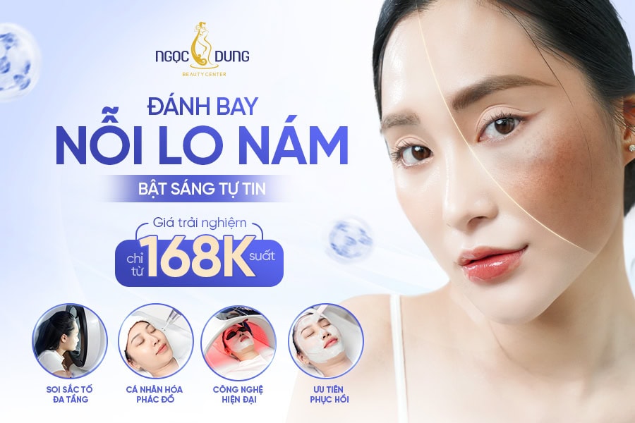 Điều trị da đa vùng cho làn da sáng mịn từ mặt đến body 21 Trị nám theo cơ chế kiểm soát melanin và tái tạo da chuyên sâu