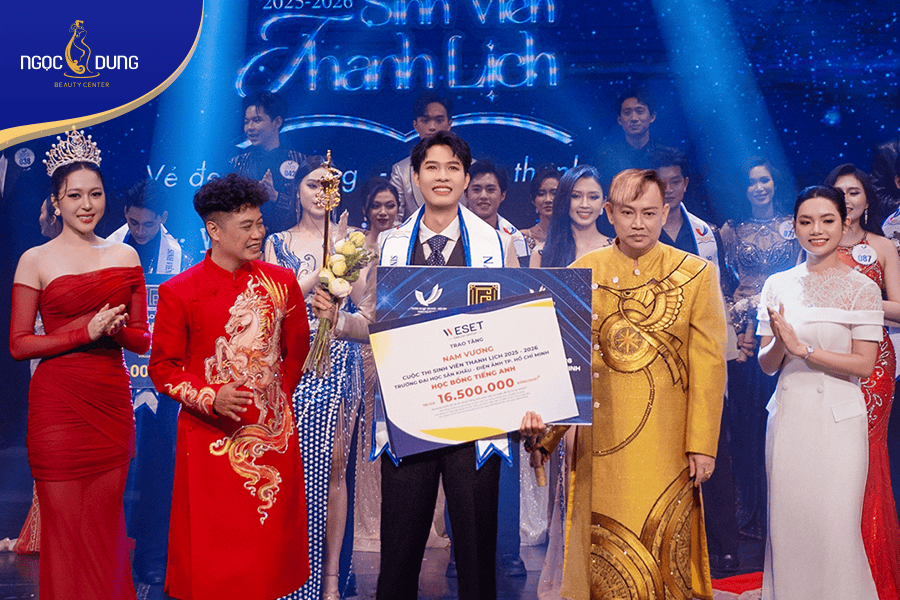 TMV Ngọc Dung trao tặng những gói tài trợ làm đẹp toàn diện với tổng giá trị hàng trăm triệu đồng