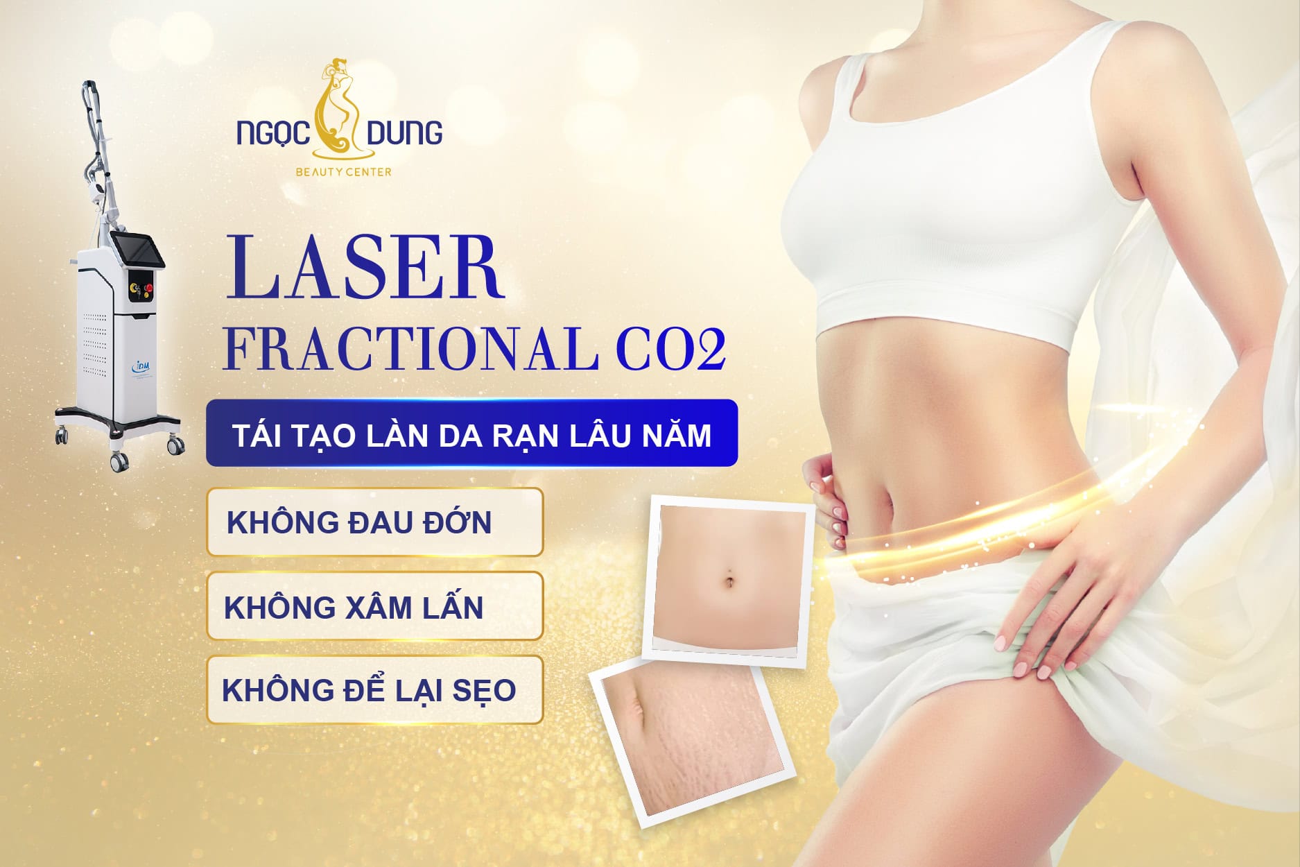 Trị rạn da chuyên nghiệp – Giải pháp phục hồi da hiệu quả