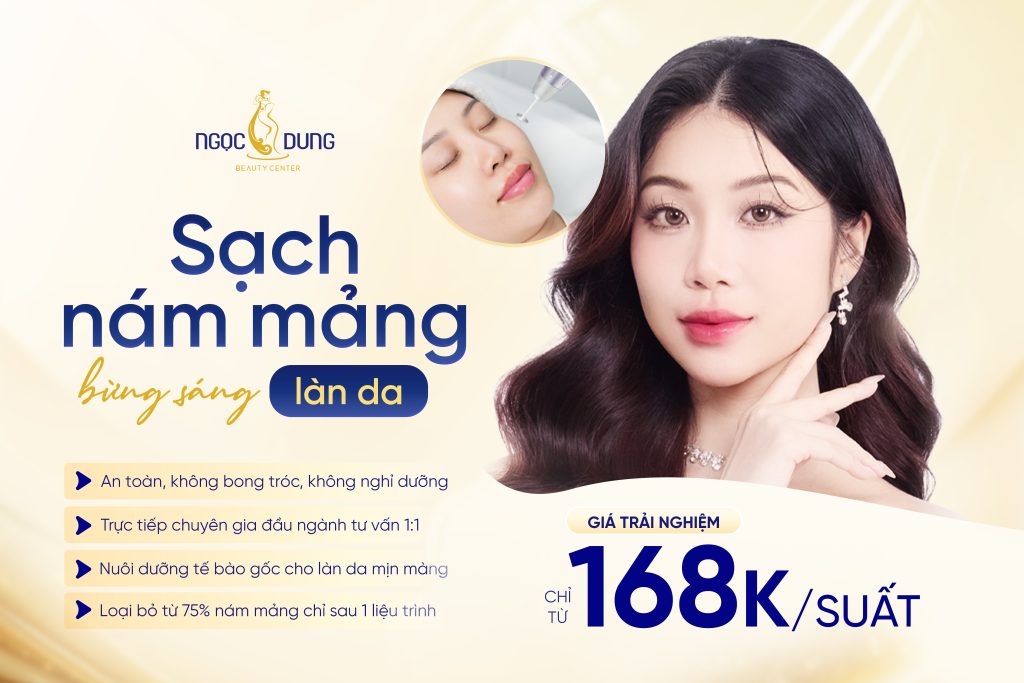 Điều trị nám mảng an toàn cho da nhạy cảm
