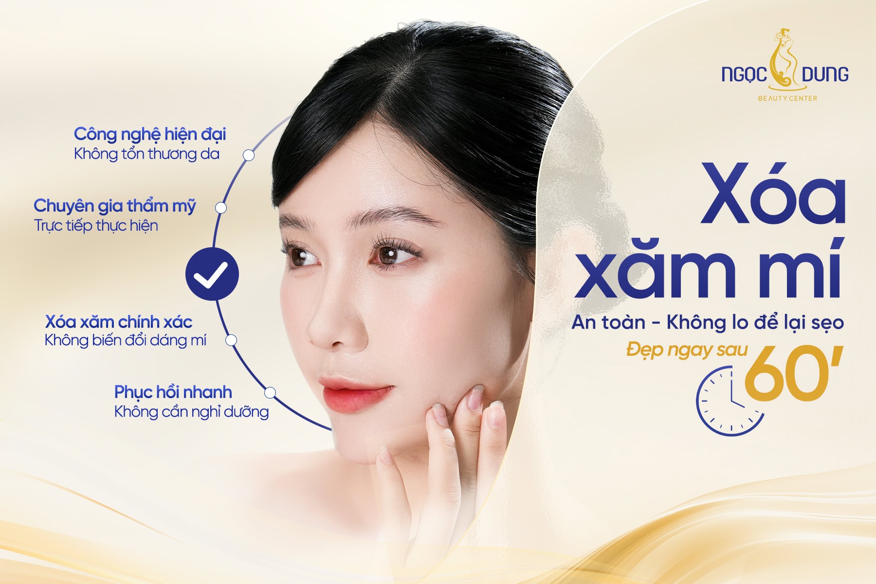 Xóa xăm mí laser thế hệ mới cho hiệu quả rõ rệt