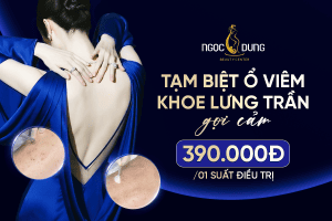 Trị mụn lưng công nghệ chuyên sâu hạn chế tái phát