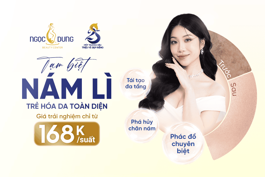 Trị nám hỗn hợp hiện đại và an toàn cho da