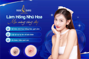 Cách làm hồng nhũ hoa tại nhà và công nghệ cao hiệu quả nhất