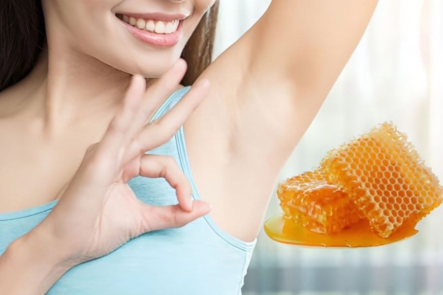 Sáp ong là cách triệt lông nách tuổi dậy thì phổ biến