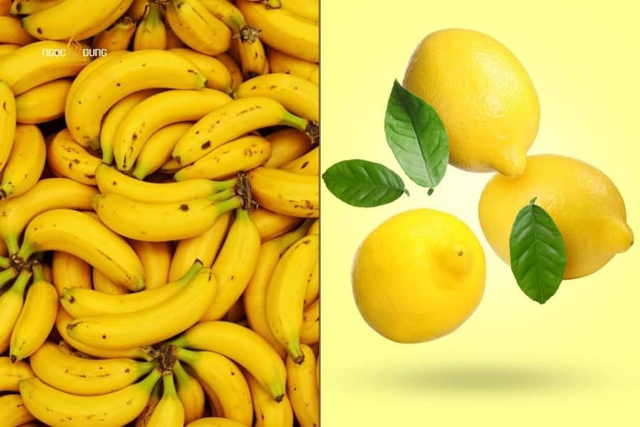 Cách xóa xăm chân mày tại nhà và những rủi ro cần biết 4 Bạn có thể kết hợp chuối và chanh cho cách xóa xăm chân mày tại nhà