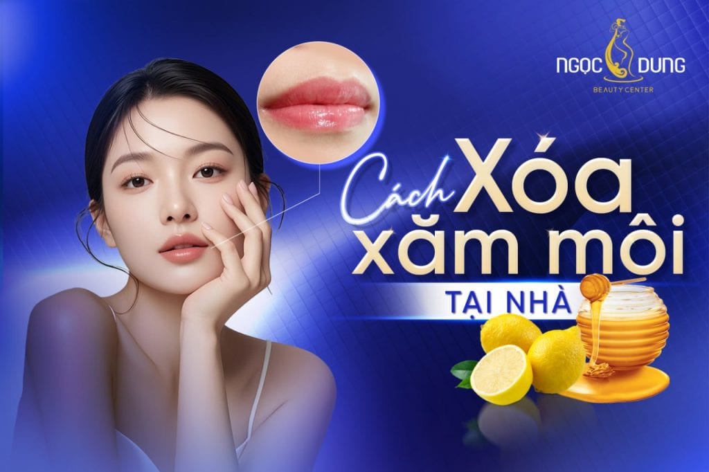 Cách xóa xăm môi tại nhà