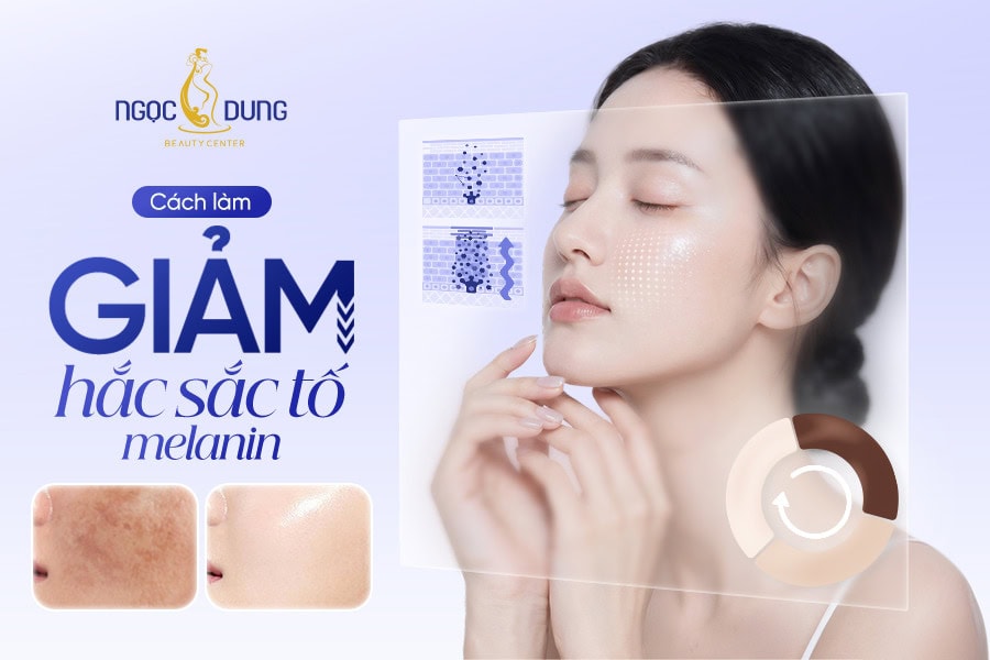 cách làm giảm sắc tố melanin