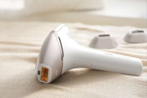 Máy triệt lông nách tại nhà phù hợp với người có lông nách mọc vừa phải 