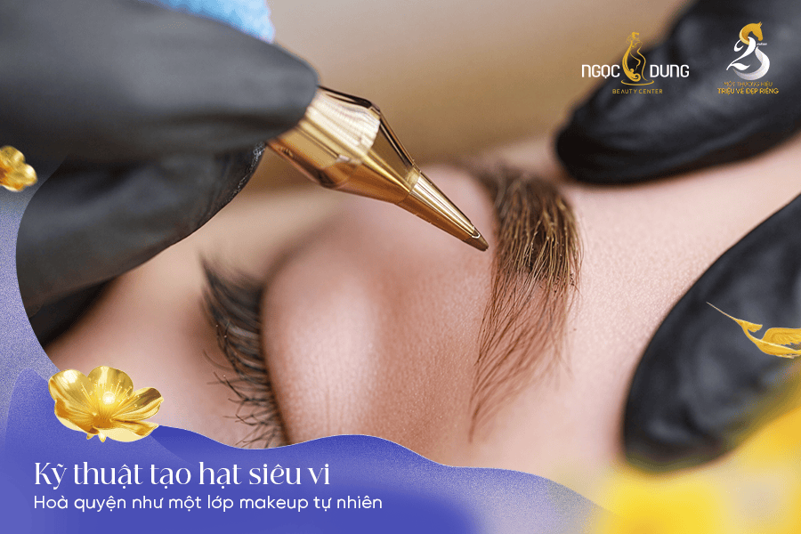 Ngọc Dung ra mắt công nghệ phun xăm mới – Nano Pixel Shading 3 Nano Pixel Shading là kỹ thuật tạo hạt siêu vi, hòa quyện như một lớp makeup nhẹ nhàng