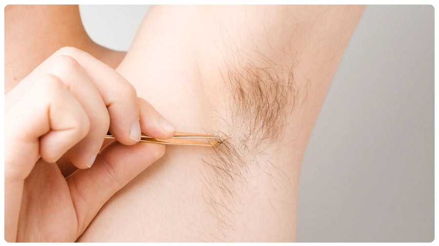 Lớp lông nách như “đệm bảo vệ” cho vùng da nhạy cảm