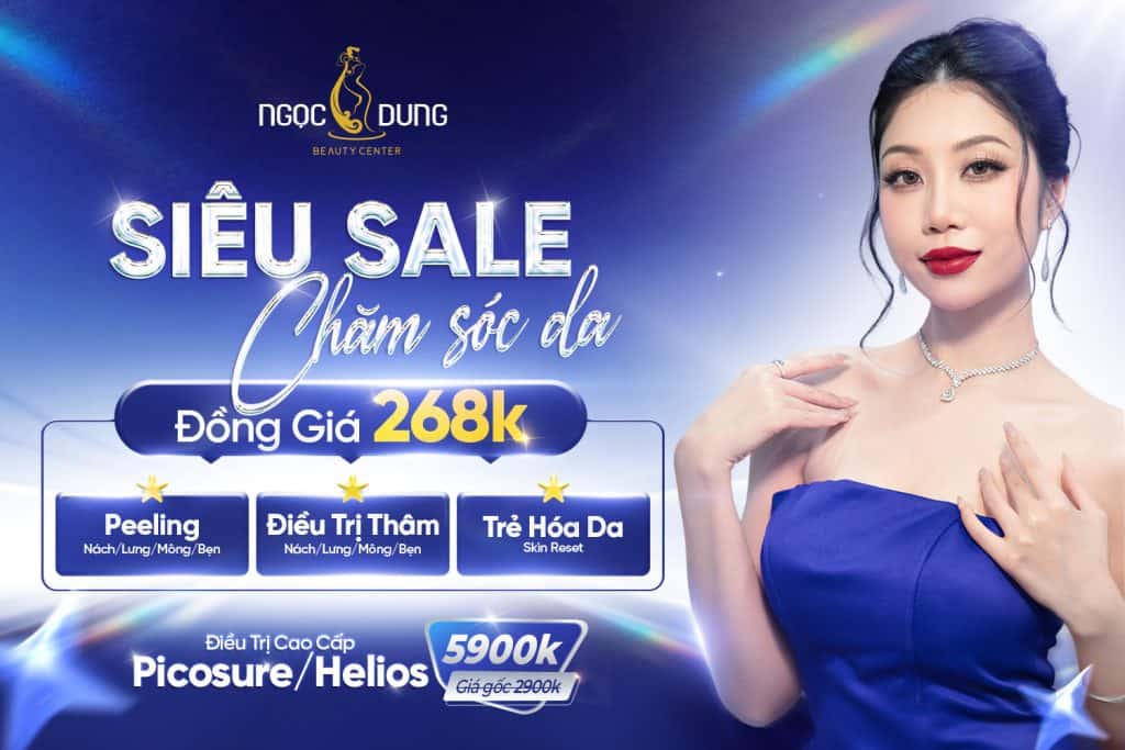 Làm đẹp đồng giá 268K tháng 4