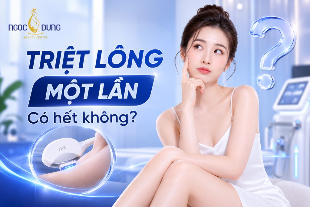 Triệt lông 1 lần có hết không? Kết quả sau buổi đầu