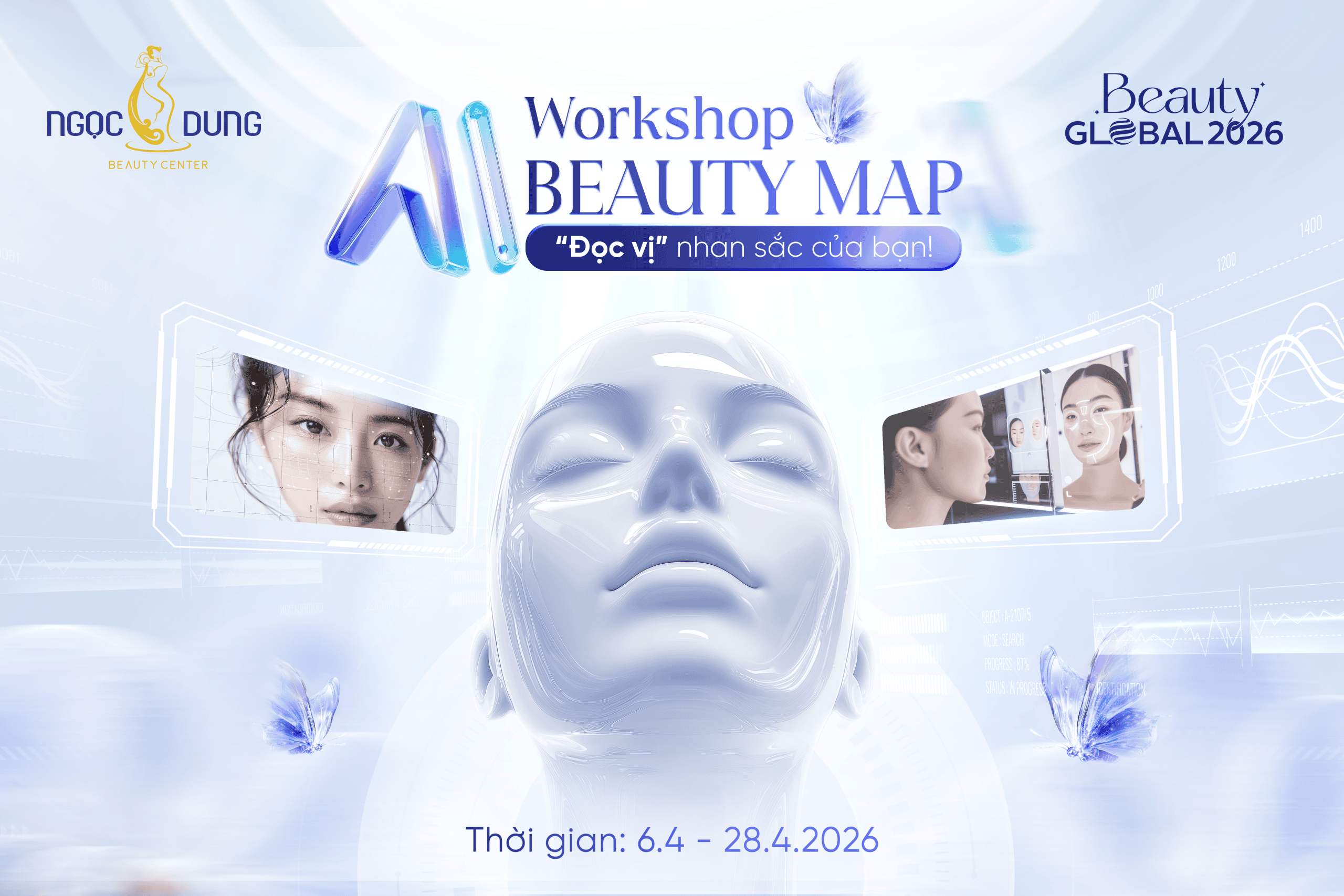 Workshop AI Beauty Map bắt đầu từ ngày 6 tháng 4