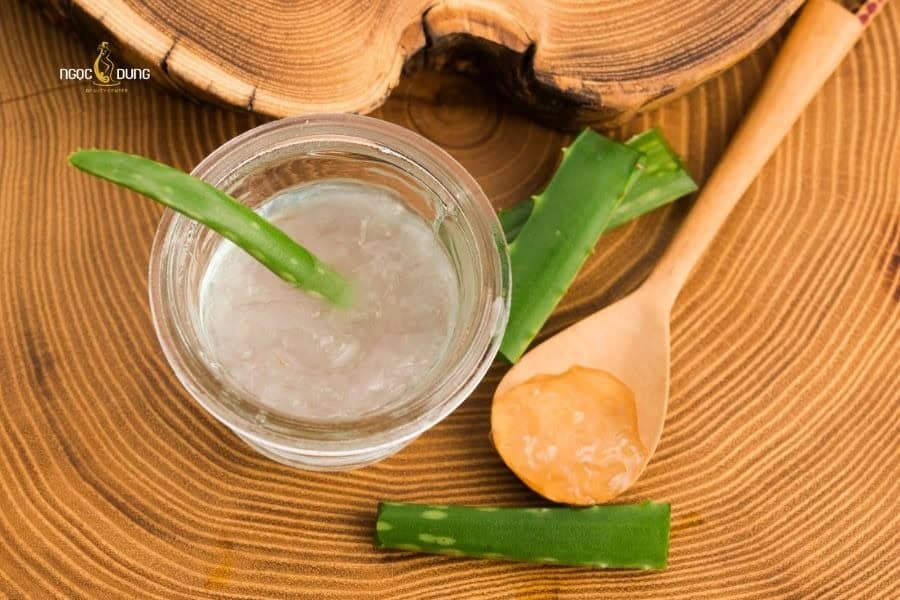 Gel nha đam cũng là một lựa chọn phổ biến khi thử cách cạo râu không cần kem