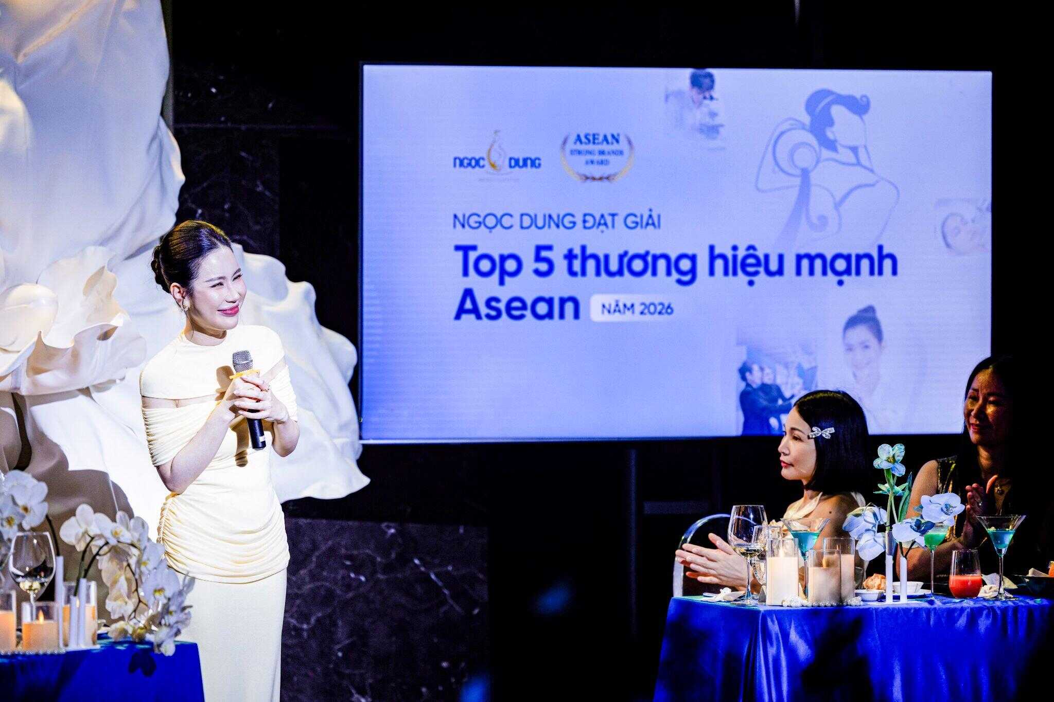 CEO Thái Ngọc sẽ là đại diện sang Singapore nhận giải Top 5 Thương hiệu mạnh ASEAN trong thời gian tới