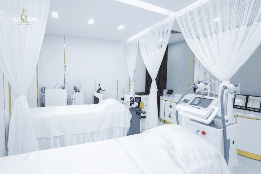 Cơ sở vật chất hiện đại tại TMV Ngọc Dung