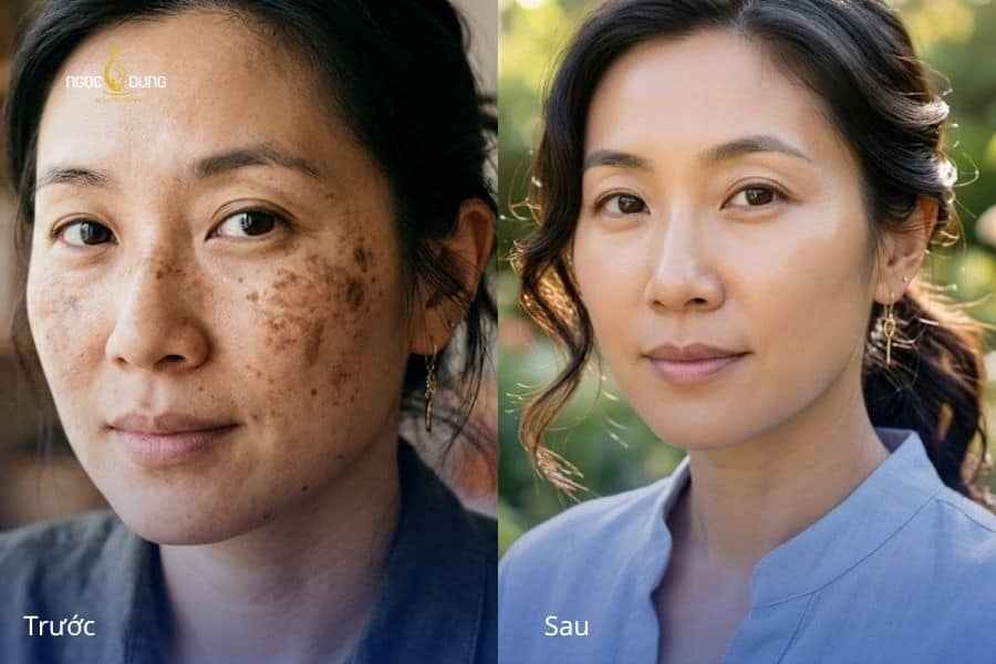 Kết quả trị đồi mồi tại Ngọc Dung