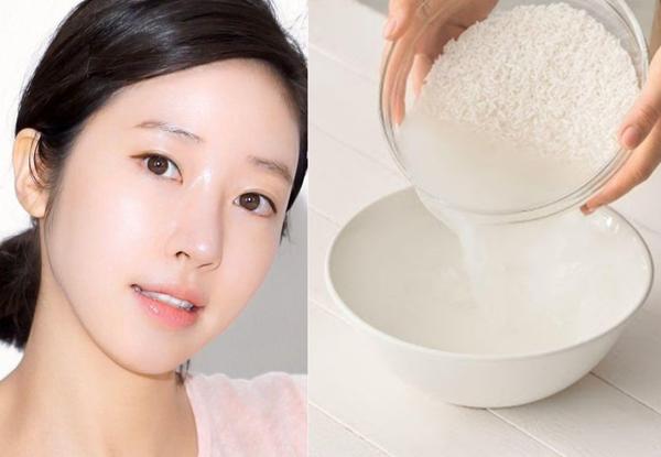 Dưỡng da trắng sáng với nước vo gạo