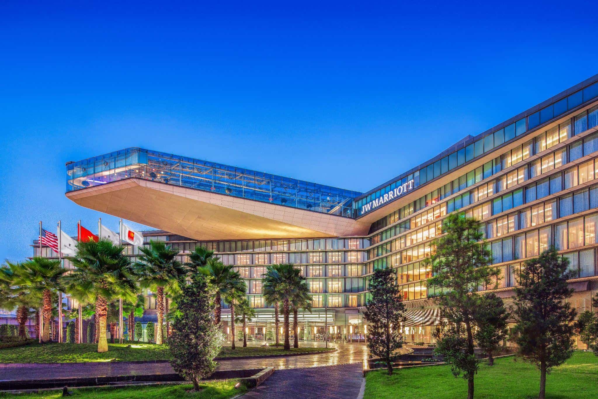 Ngọc Dung lựa chọn JW Marriott Hotel Hanoi tọa lạc tại Thủ đô Hà Nội để tổ chức đêm tiệc Timeless Beauty