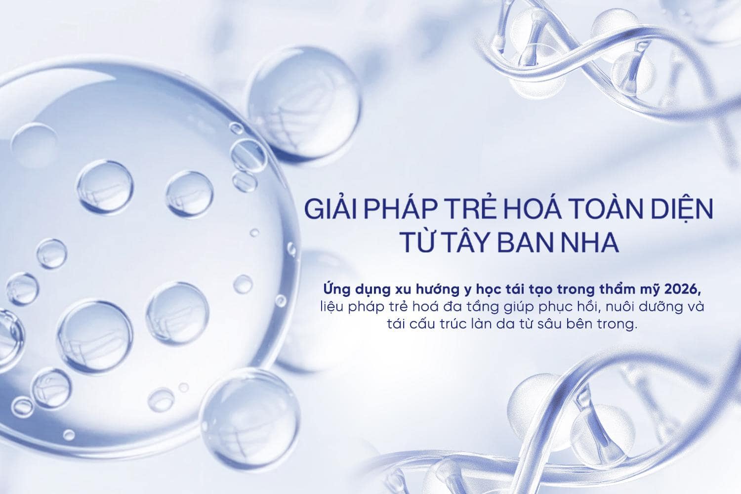 Liệu Pháp Tái Sinh Tế Bào PDRN BIOREGEN 4D Phục Hồi Da 3 PDRN BioRegen 4D là liệu pháp tái sinh sinh học tiên tiến, ứng dụng hoạt chất PDRN tinh khiết được chiết xuất từ cá hồi Alaska theo tiêu chuẩn khắt khe của châu Âu