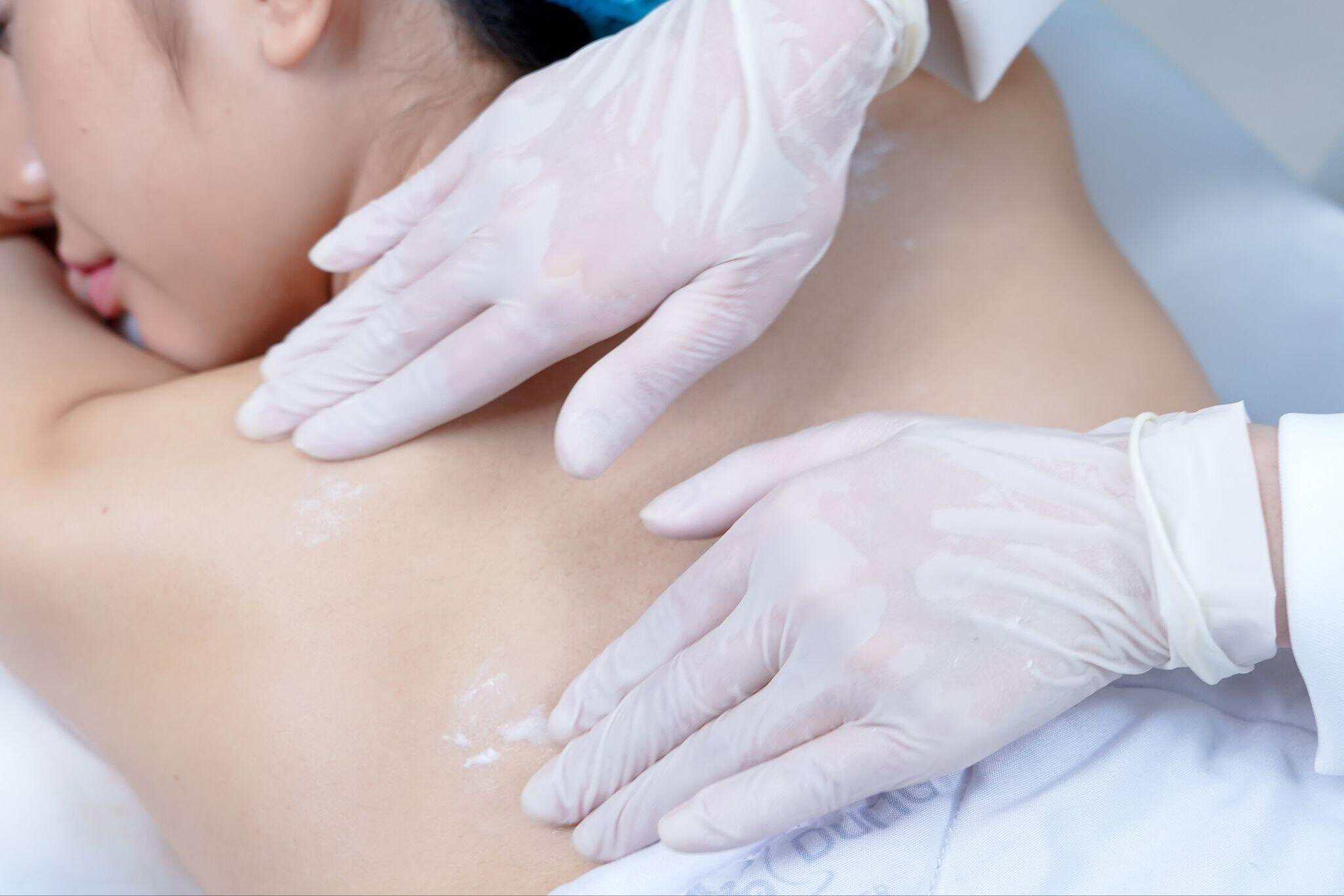 Quy trình tắm trắng tại TMV Ngọc Dung