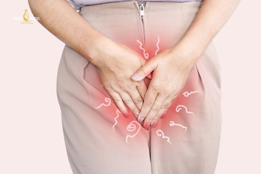 Triệt lông sai kỹ thuật dễ gây ra tình trạng viêm âm đạo