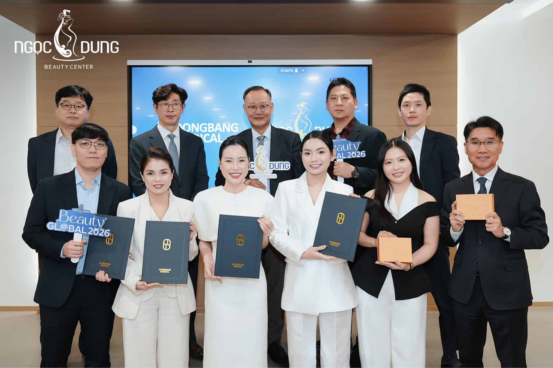 Ngọc Dung nhận chứng nhận nâng cao năng lực chuyên môn tại Hàn Quốc