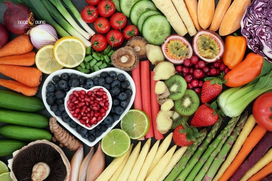 Duy trì chế độ ăn uống lành mạnh để ngừa nguy cơ rụng lông vùng kín