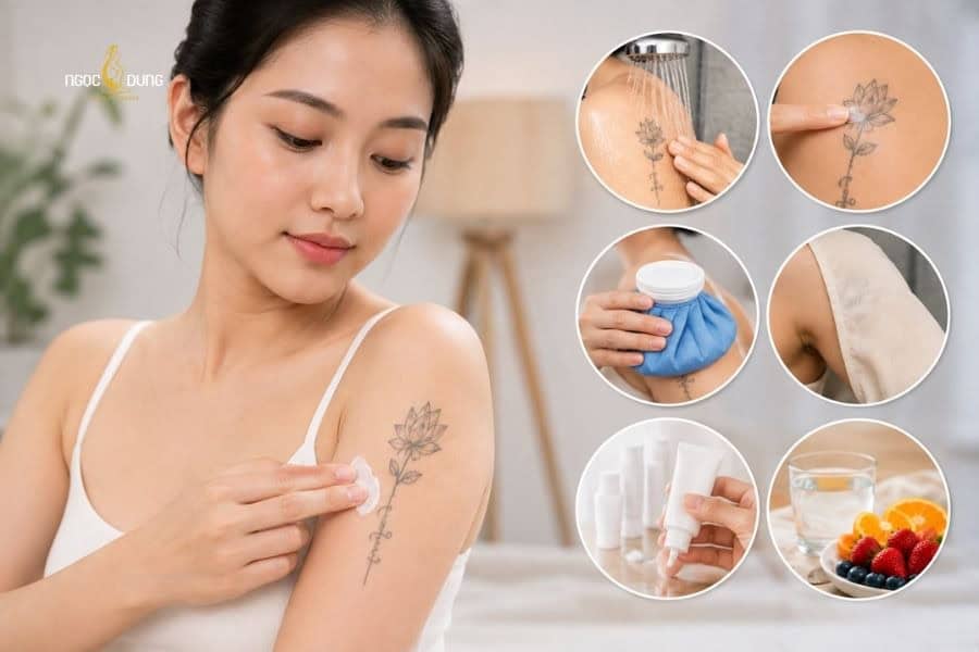 Xóa xăm laser có để lại sẹo không và chi tiết mức giá 7 Hãy chăm sóc da đúng cách sau xóa xăm để da hồi phục nhanh chóng