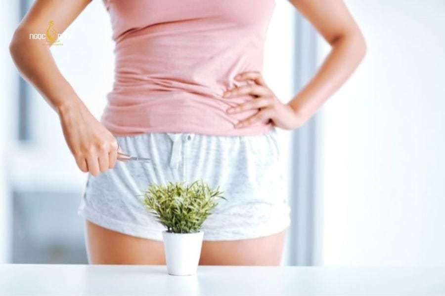 Nên dọn dẹp lông vùng kín khi chúng cản trở sinh hoạt hằng ngày