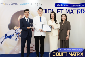 Chị Lê Thái Ngọc - Tổng giám đốc Hệ thống thẩm mỹ và Bệnh viện thẩm mỹ Ngọc Dung và Dr. Park Min Jae (Chủ tịch WAAS) xác lập quan hệ đối tác chiến lược