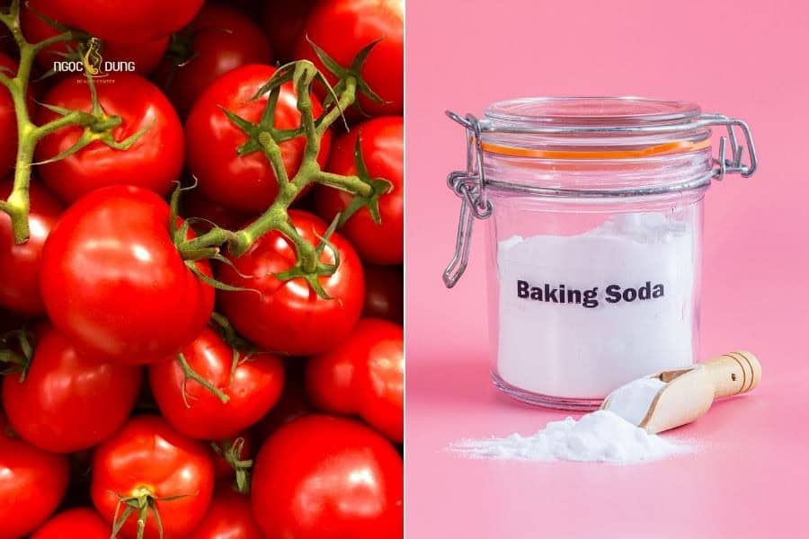 Bạn có thể thử cách tẩy lông nách bằng cà chua và baking soda