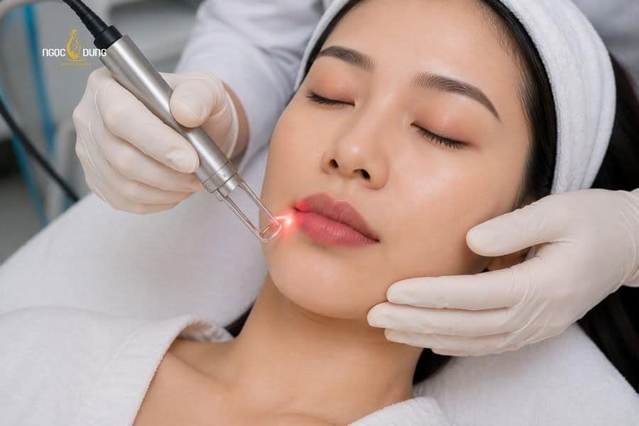 Khử thâm môi bằng công nghệ laser mang lại kết quả nhanh chóng và an toàn cho môi