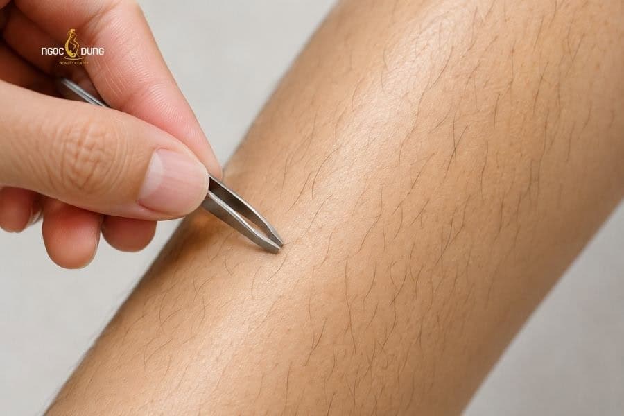 Nhổ lông chân vào ban đêm có thể thực hiện được theo quan niệm khoa học