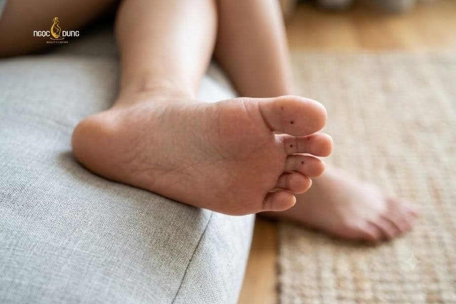 Giải mã ý nghĩa nốt ruồi lòng bàn chân nam nữ: Tốt xấu? 13 Mỗi nốt ruồi ở từng ngón chân mang một ý nghĩa khác nhau