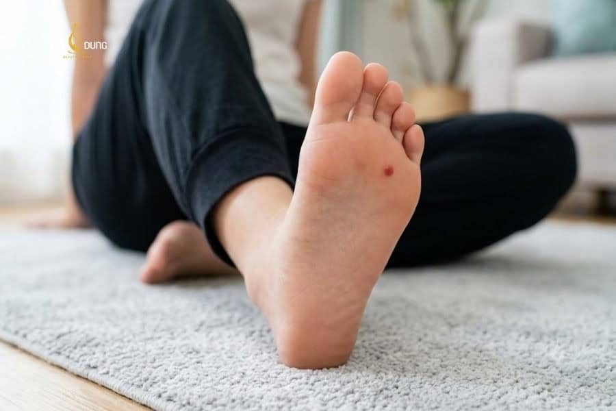 Giải mã ý nghĩa nốt ruồi lòng bàn chân nam nữ: Tốt xấu? 10 Cô gái sở hữu nốt ruồi son ở lòng bàn chân thường là người hòa đồng và dễ gần
