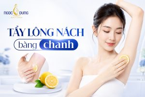 Tẩy lông nách bằng chanh