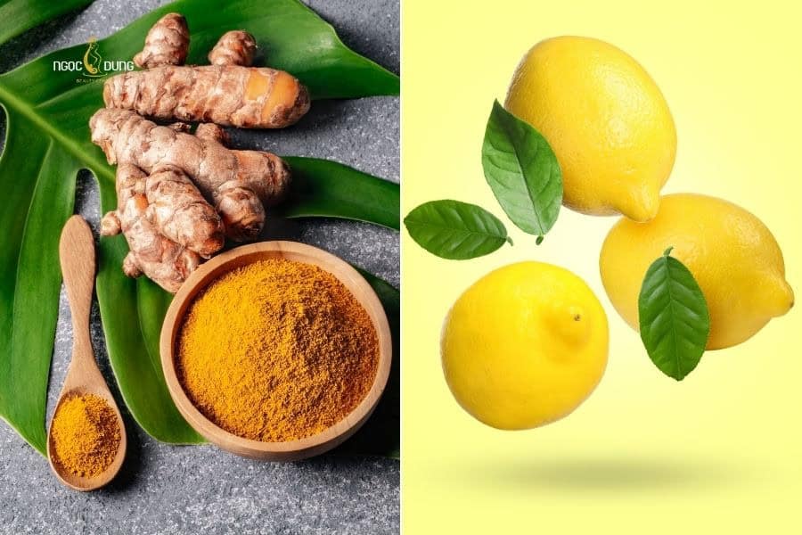 Cách tẩy lông nách bằng chanh tại nhà an toàn nhất 4 Ngoài khả năng triệt lông, chanh và và nghệ còn hỗ trợ giảm thâm nách