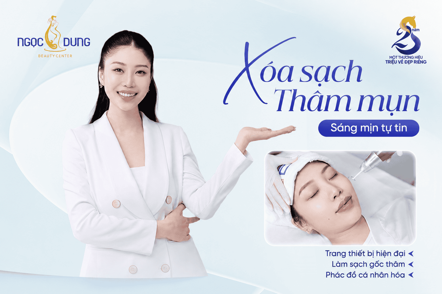 Dịch Vụ Trị Thâm Mụn Giúp Làn Da Sáng Mịn Không Tì Vết