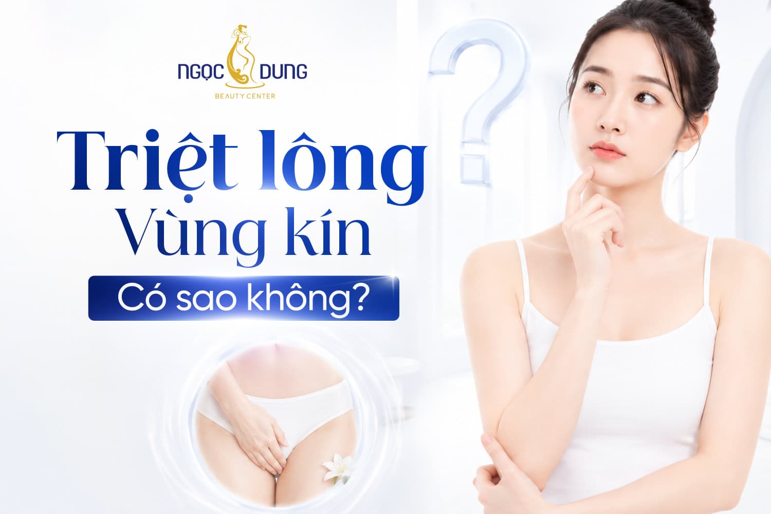 Triệt lông vùng kín có đau không?