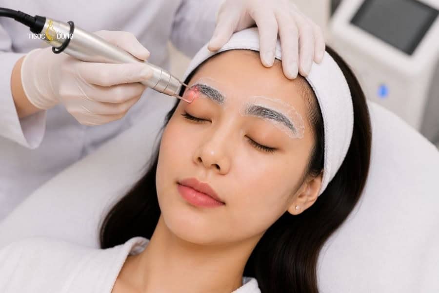 Xóa xăm laser có để lại sẹo không và chi tiết mức giá 4 Xóa xăm bằng laser thường không gây đau và chỉ diễn ra trong 20-30 phút