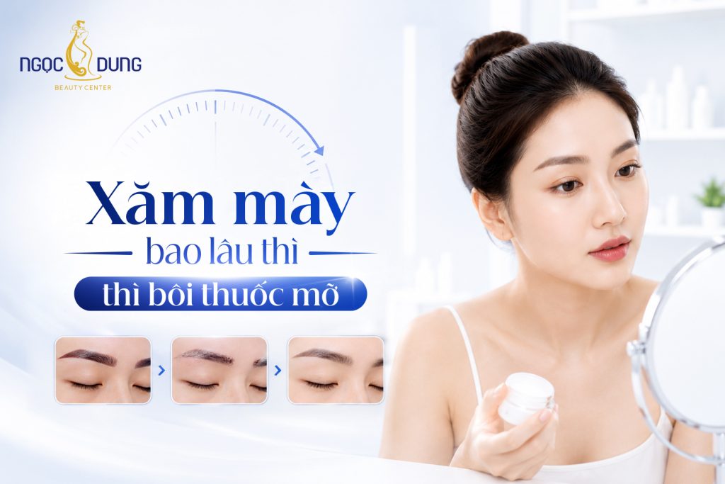 Xăm mày bao lâu thì bôi thuốc mỡ? Hướng dẫn chăm sóc kĩ