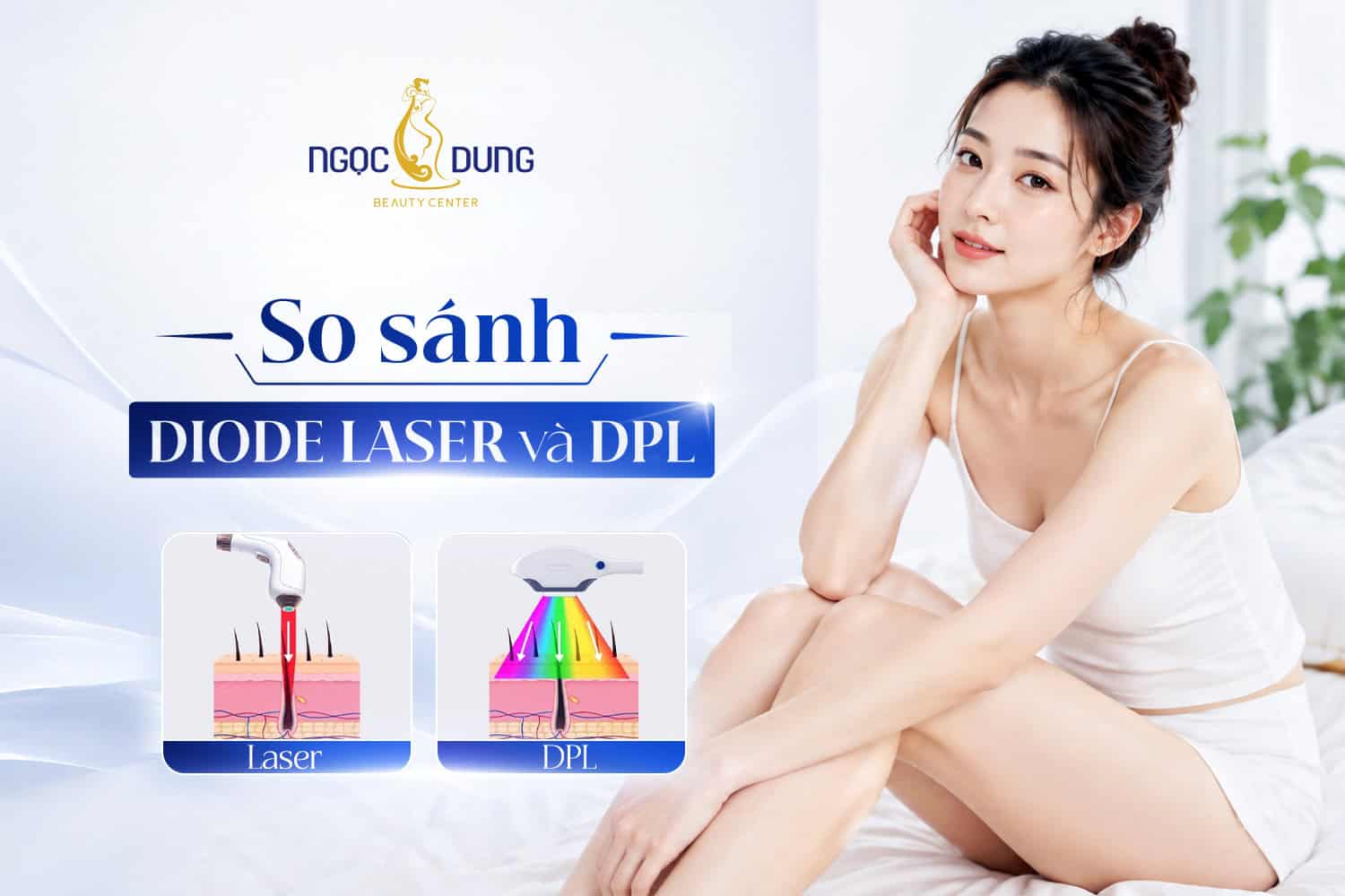 So sánh Diode Laser và DPL: Đâu là công nghệ triệt lông tối ưu nhất?
