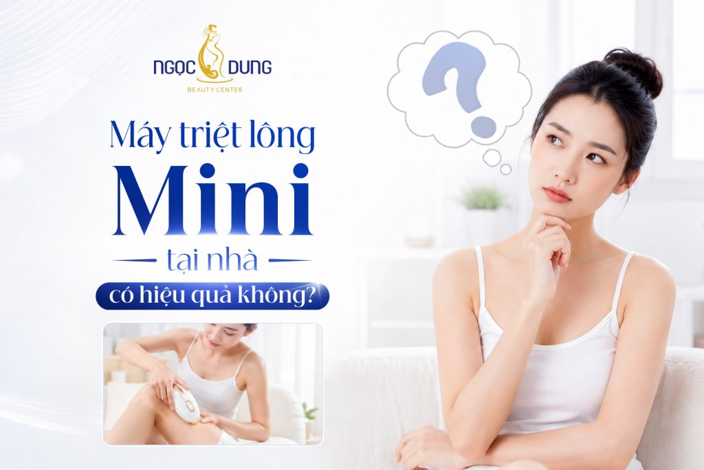 Máy triệt lông mini có hiệu quả không