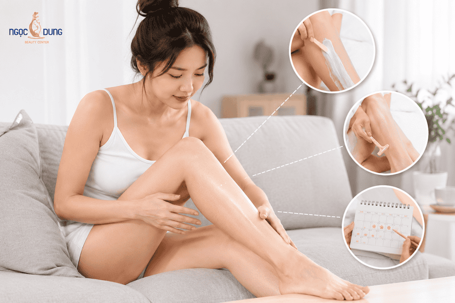 Bao lâu thì nên tẩy lông chân một lần?